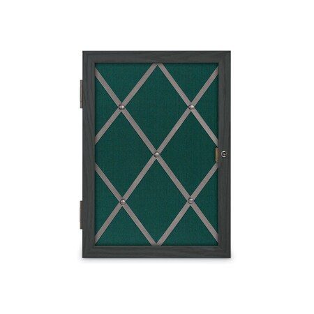 United Visual Products Sliding Door Wood Corkboard, 96"x36", Ligh, UV9006OCS-LTOAK-RUBBER UV9006OCS-LTOAK-RUBBER